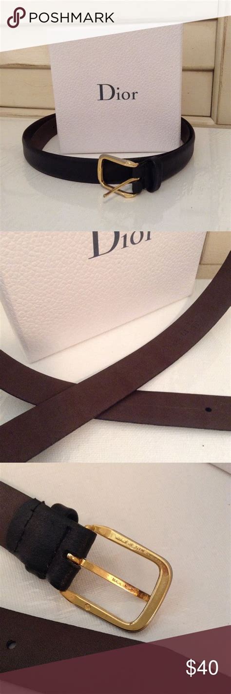 black dior belt mens